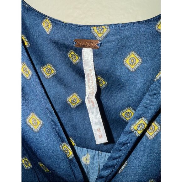 NWOT-Free People “Mornings in Marrakech” Sleeveless Tie-Front Top – Size Medium - Picture 15 of 16